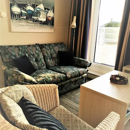 Apartmenthaus Hafenspitze: Seaside Terrace With Views * Eckernfoerde